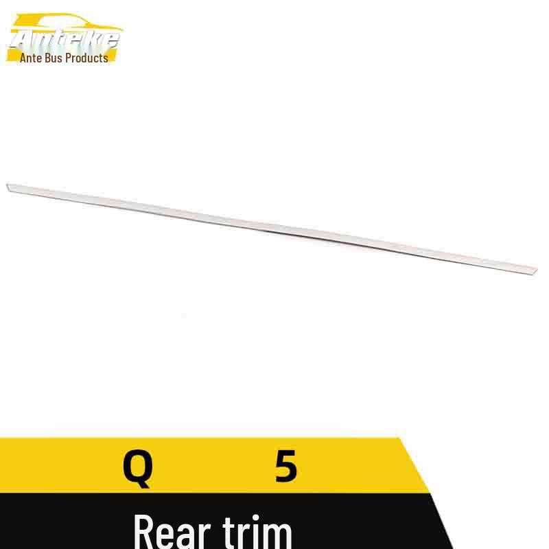 Q5 Rear Trim Stainless Steel Anti-Scratch Decorative Sticker & Trunk Strip