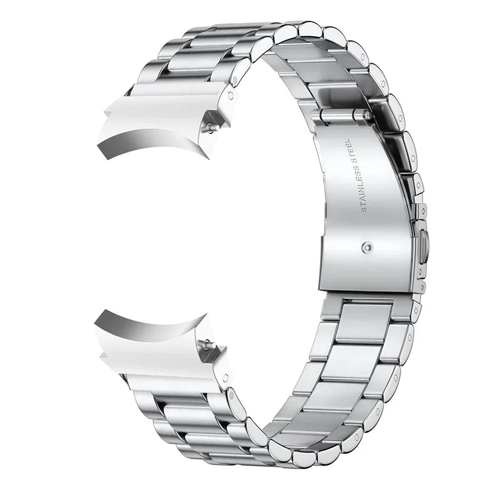 Lückenlose Correa für Galaxy Watch 7 6 5 4 44mm 40mm 5pro Armband 45mm Stahlarmband für Samsung Galaxy Watch 6 4 Classic 47mm 46mm 43mm
