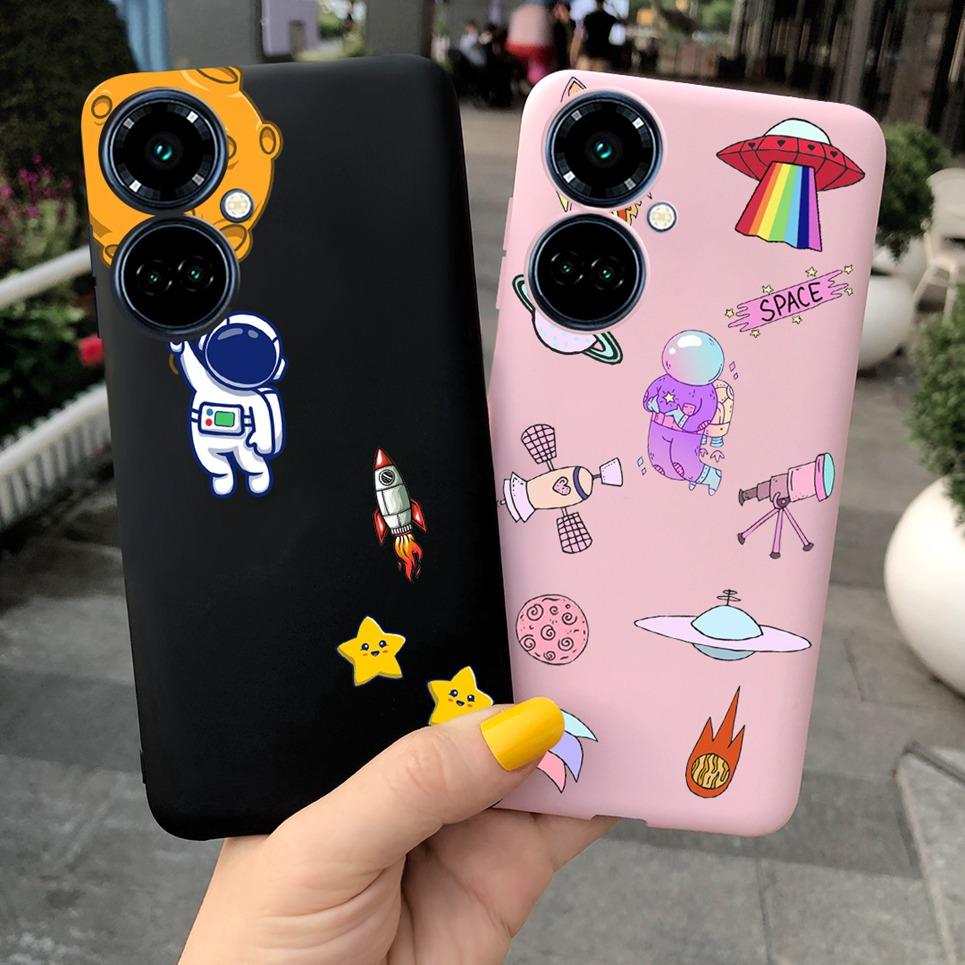 For TECNO Camon 19 Neo Case Cartoon Boy Child Fashion Phone Case Back Cover For Tecno Camon 19 Pro Camon19 Matte Soft Bumper Bag