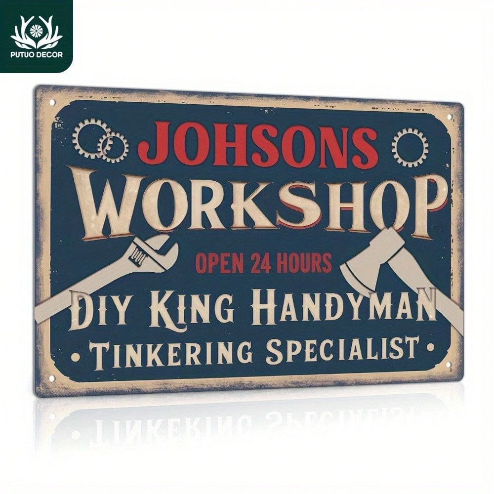 

Vintage Metal Sign Art Wall Decor 20x30cm