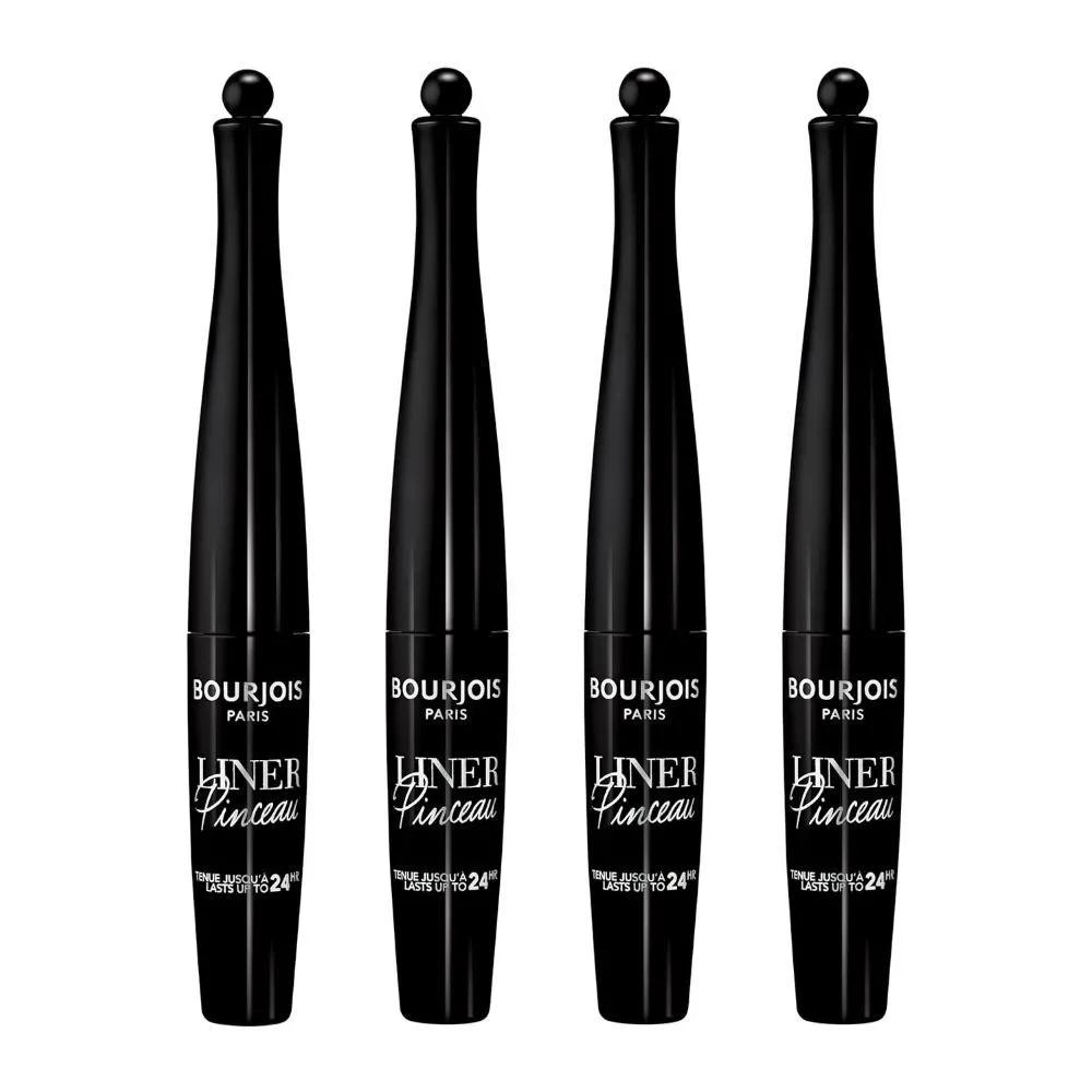 

Bourjois Brush Eyeliner Pinsaw Liquid 01 Impressionist Black (4 Pieces)