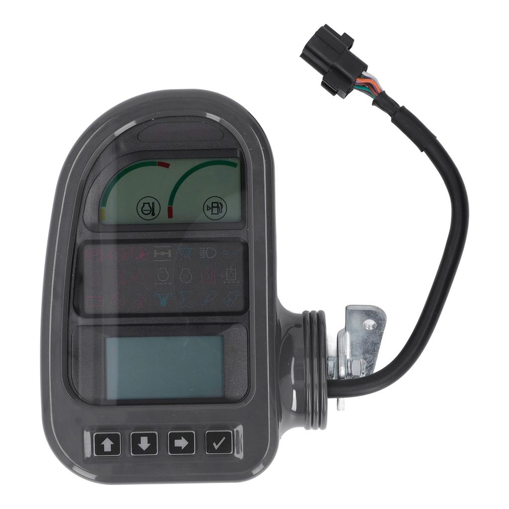 Excavator Gauge Panel LCD Screen Flexible Keys 14390065P03 Excavator Monitor for EC140B EC140BLC EC160 EC210BLC EC330B