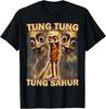 Tung Tung Tung Sahur Lustiges Meme Gehirnfäule Humor Gen Z Unisex T-Shirt