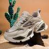 Retro Thick-soled Heightening Mecha Student Non-slip and Wear-resistant Running Shoes Thick-soled Sports Shoes
