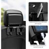 2PCS Multifunctional Car Cup Holder + Car Phone Holder + Car Purse Hook,Hanging Back Seat Car Organizer With Headrest Hooks,Universal Car Organizer