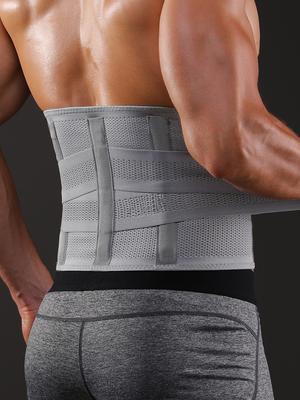 Adjustable Unisex Waist Trainer Lower Back Support Belt For Weightlifting Cycling Tummy Control