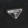 Used New PRADA Re-Nylon X Saffiano Leather Belt Bag 2VL977 2DMG V WOO F0002 Men's Black