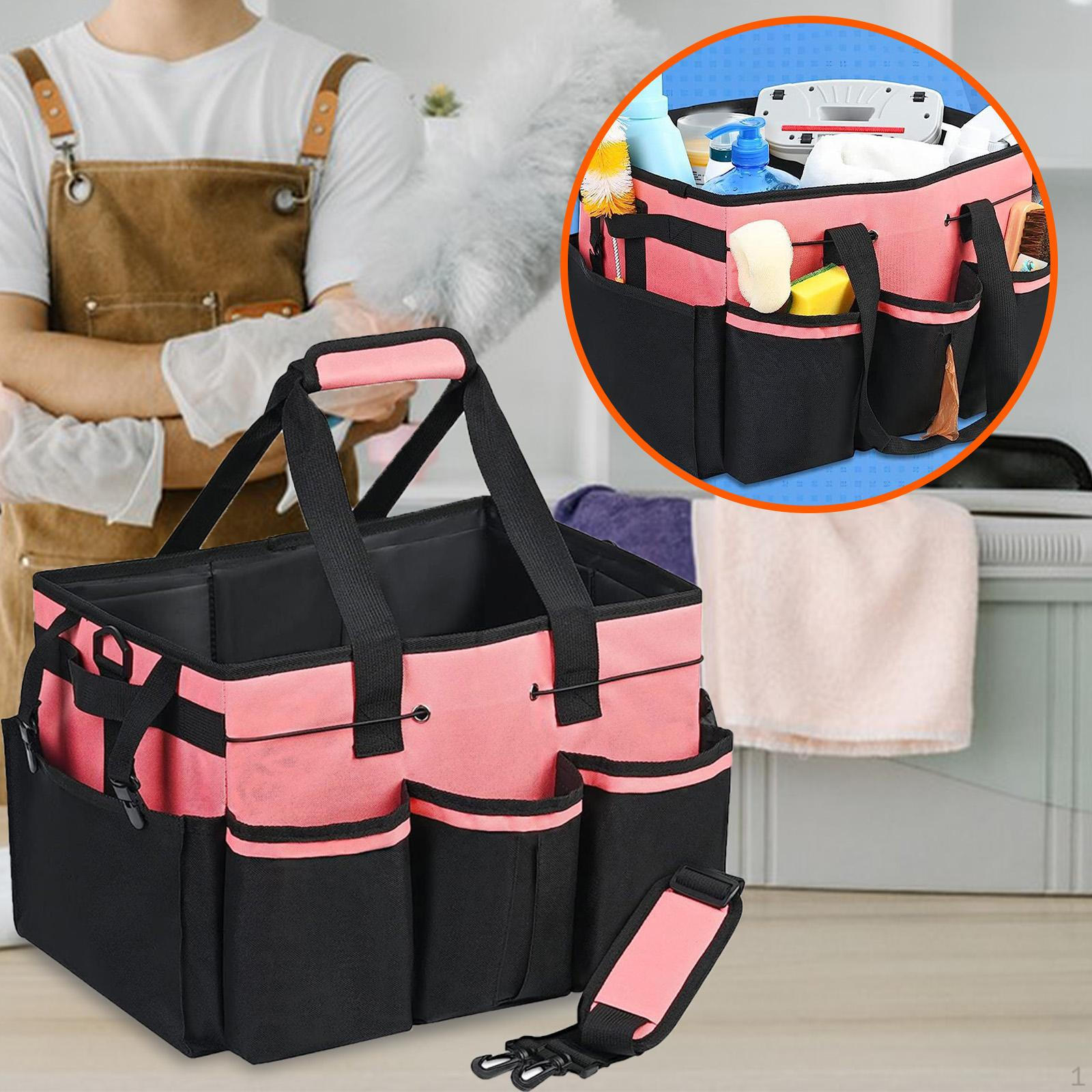 Органайзер для чистящих инструментов Сумка для принадлежностей Многоцелевой для горничных Регулируемые разделители 4518₽