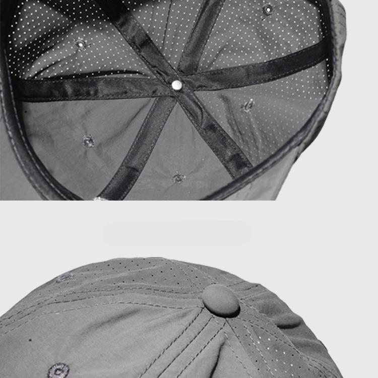 Quick drying Mesh Baseball Hat for Women In Spring and Summer Breathable Sun Hat Thin Soft Top Baseball Hat Outdoor Hat Men's Trendy