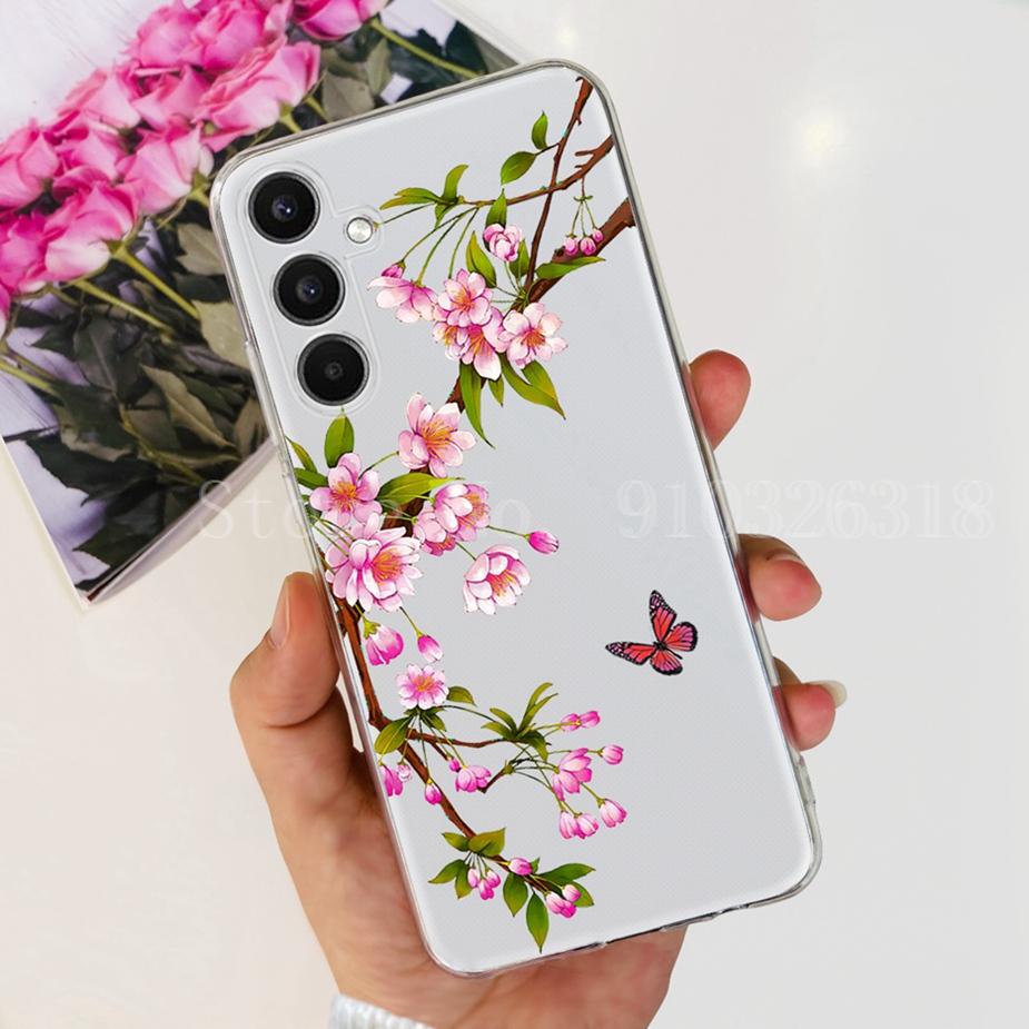 For Samsung Galaxy A14 A24 A34 A54 Case New Fashion Painted Cover Soft Silicone TPU Phone Case For Samsung A54 A 14 24 34 Fundas