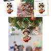 Cute Ancient Costume Girl Pattern Acrylic Pendant For Creative Auto Accessories