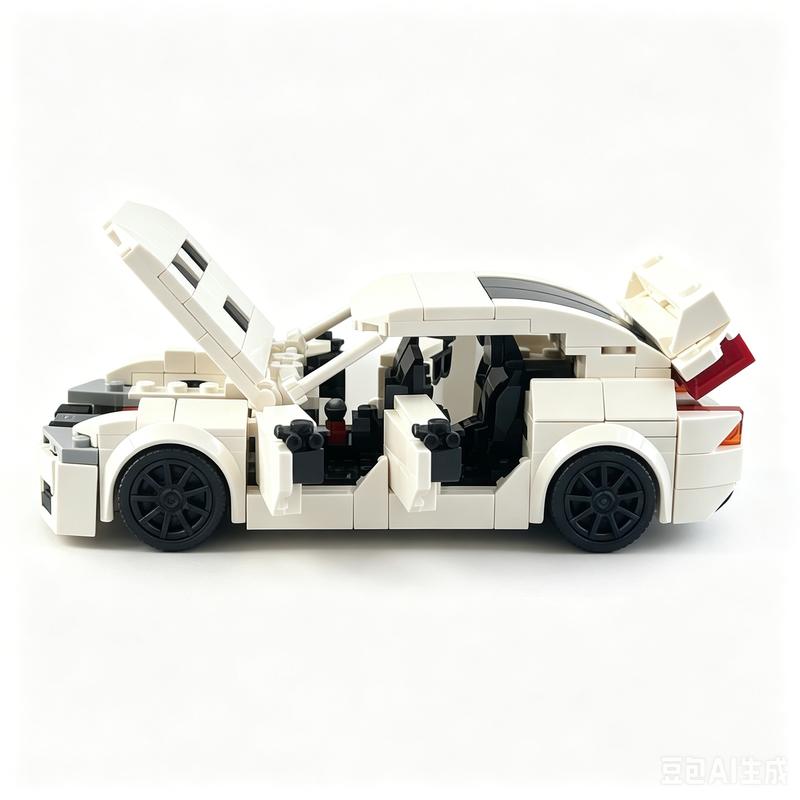 404PCS  Sports Car MOC Model Building Blocks Custom Puzzle DIY Assembly Educational Collection Birthday