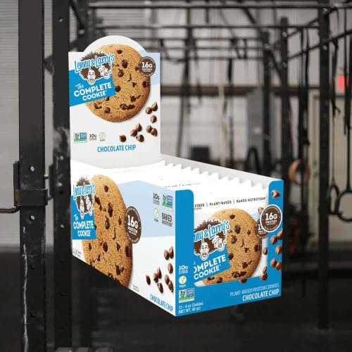 Lenny & Larry's Protein Cookies Chocolate Chip, 12 Cookies, 16g Protein [Ships from Overseas]