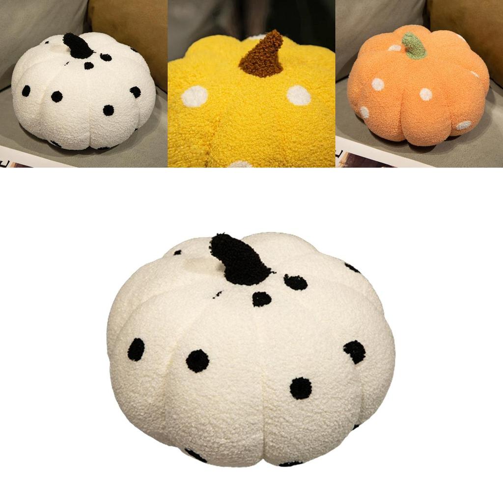 Kissen im nordischen Stil aus Plüsch mit Polka Dots in Gemüseform zur Heimdekoration