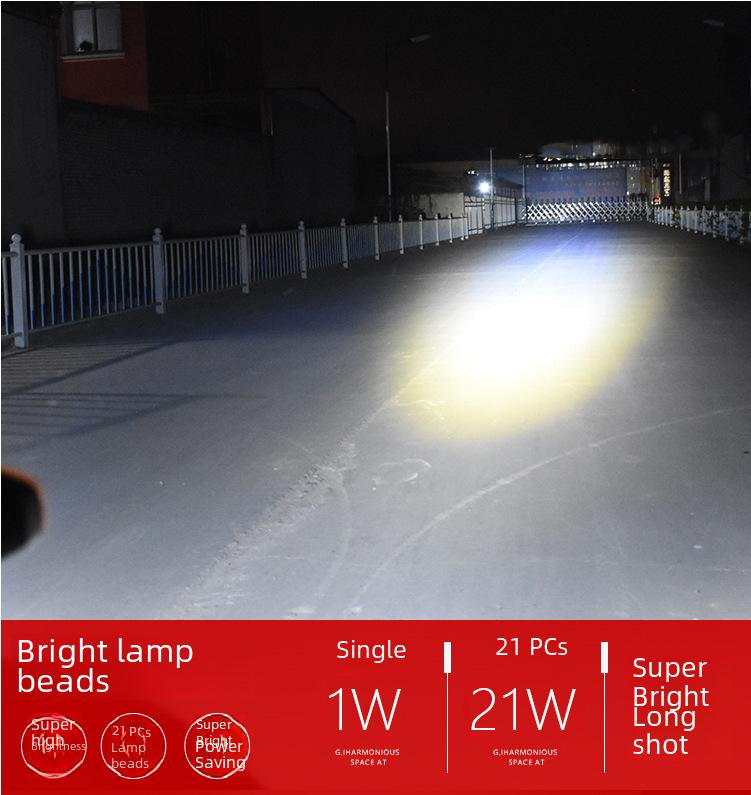 Universal LED Headlight Assembly for Electric Tricycles and Motorcycles (12V-80V)