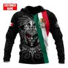 Sweat à capuche mexicain très populaire pour homme Sweat à capuche imprimé 3D Sweat à capuche décontracté pour le commerce extérieur
