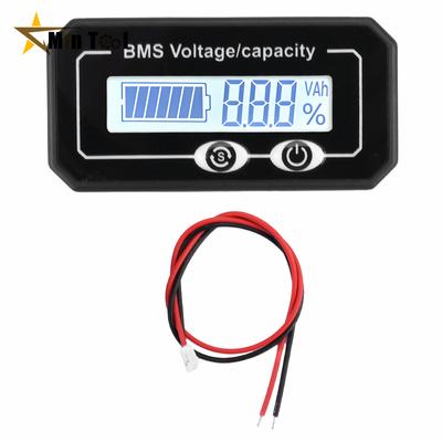DC 8~99.9V Lithium Li-ion Lifepo4 Lead-acid Battery Capacity Monitor Level Voltmeter Percentage Indicator for Car Tool Accessory