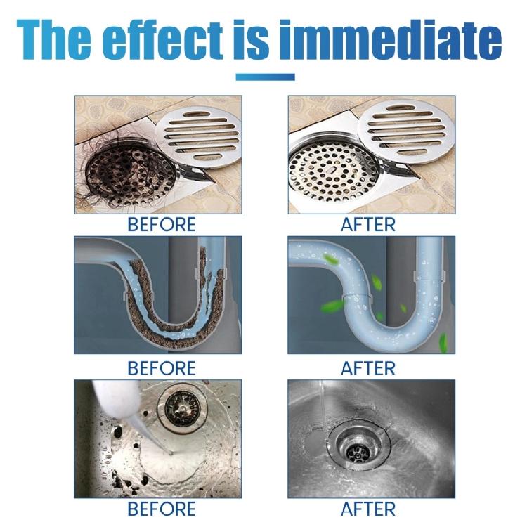 Pipe Dredging Cleaning Deodorizing Powder Anti-clogging Pipe Unclogging Powder