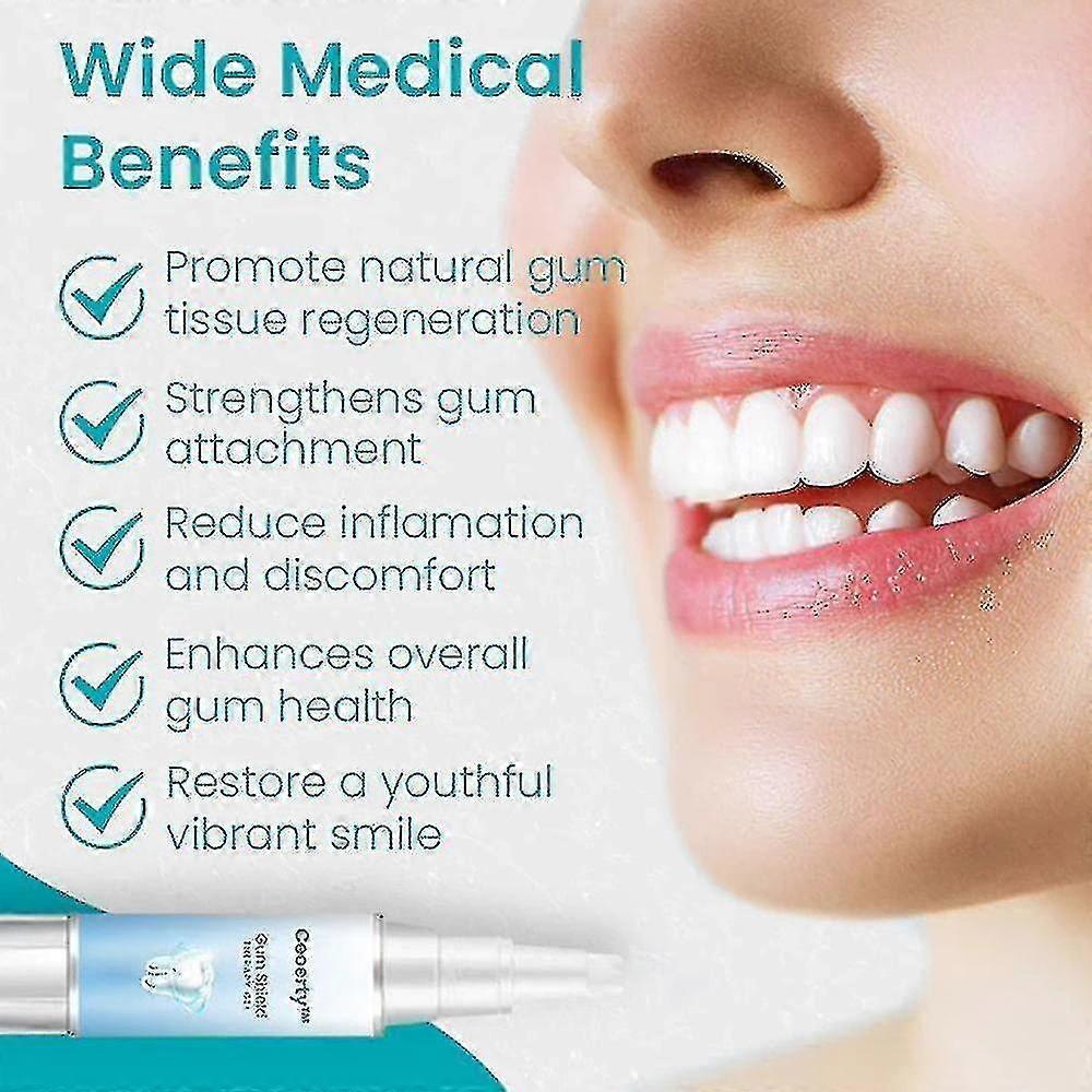 Gum Repair Gel Rebuilding Strengthen Whiten Remove Breath Inflammation Oral Tooth Bad Protect Anti Gingival Stains Recessiowg - GXCC
