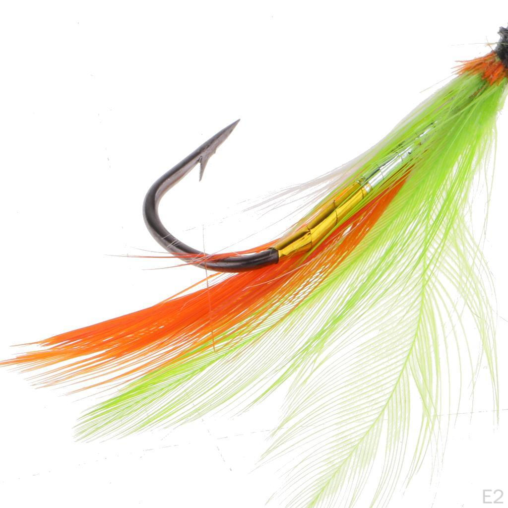 5pcs Fishing Streamer 4.3cm with Hook