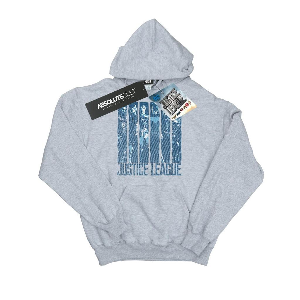 DC Comics Boys Justice League Movie Double Indigo Hoodie