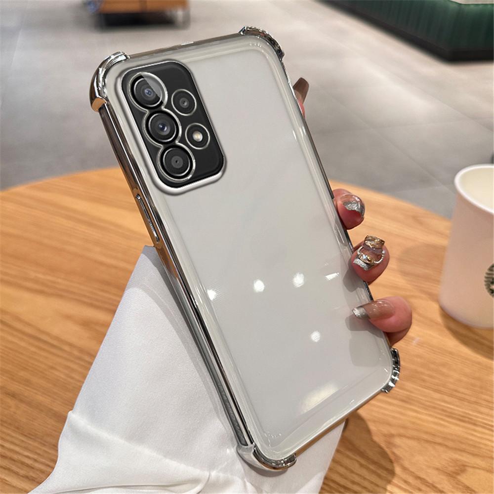 

Прозрачный чехол с магнитным кронштейном для телефона Samsung A13 A23 A33 A53 A73 A12 A22 A32 A52 A03 A52S, противоударный мягкий чехол For Samsung A52S