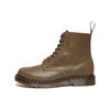 Dr. Martens 1460 Leather Round Toe Lace-Up Flat Ankle Boots Unisex Ankle Boots Brown 31004352