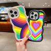 Ae93 Rainbow Art Design Protective Phone Cases for Xiaomi Poco X5 X3 M5s Redmi 13C 12C Note 13 Pro Plus 12S 10 Big Wave TPU Back Cover