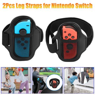 2Pc Leg Strap For Switch Sports Play Soccer, For Joycons Switch Oled Model Controller Game Accessories,Adjustable Elastic Strap