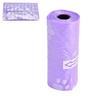 20 Rolls Garbage Clean Up Heart Bag Pet Dog Cat Waste Poop Pick Up Bag Black