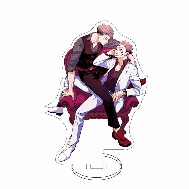 Jujutsu Kaisen Anime Acrylic Stand Figures Satoru Gojo Suguru Geto Yuji Itadori Collectible Decor Display Merchandise Gift for