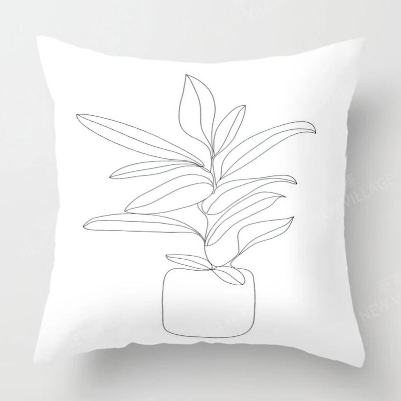 Modern Decorative Cushion for Home Living Room Decor Throw Pillow Cover 45*45 40x40cm 60x60cm 45x45cm 50x50cm Abstract Morandi