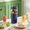 USB Charging Electric Fruit Juicer Wireless Fruit Blender Cup Easy To Clean Milkshake Maker  Office