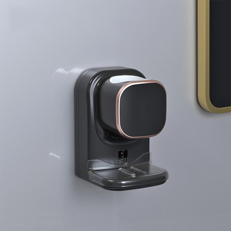 

3 режима Умный дозатор зубной пасты Выдавливатель зубной пасты USB Съемный автоматический датчик Электрический настенный Аксессуары для ванной комнаты чёрный