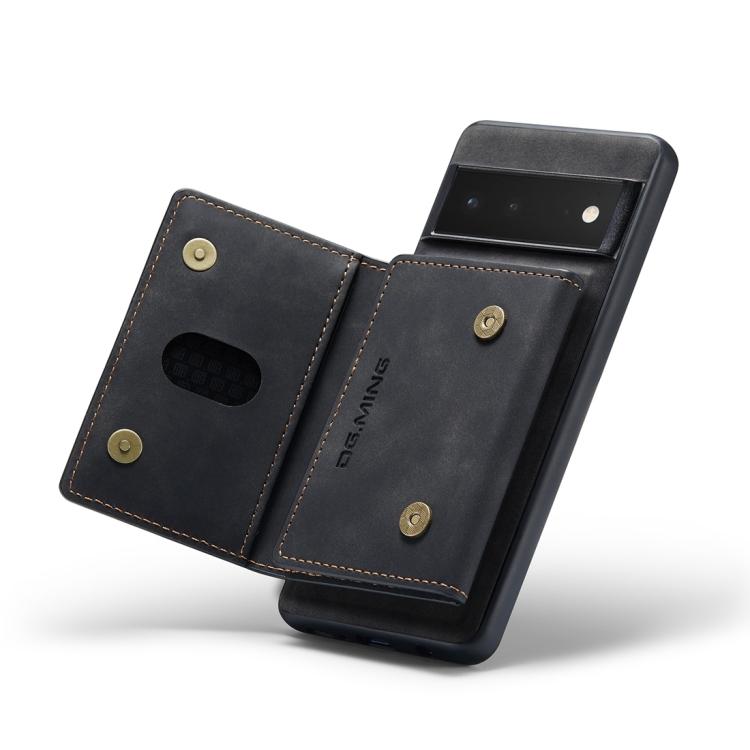 Phonecase for Google Pixel 6 Pro/ 7 Pro/ 7A/ 6A 3-Fold Multi Card Bag Back Cover Leather Phone Case