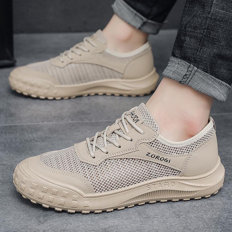 

Hollow breathable mesh men s shoes casual shoes 44