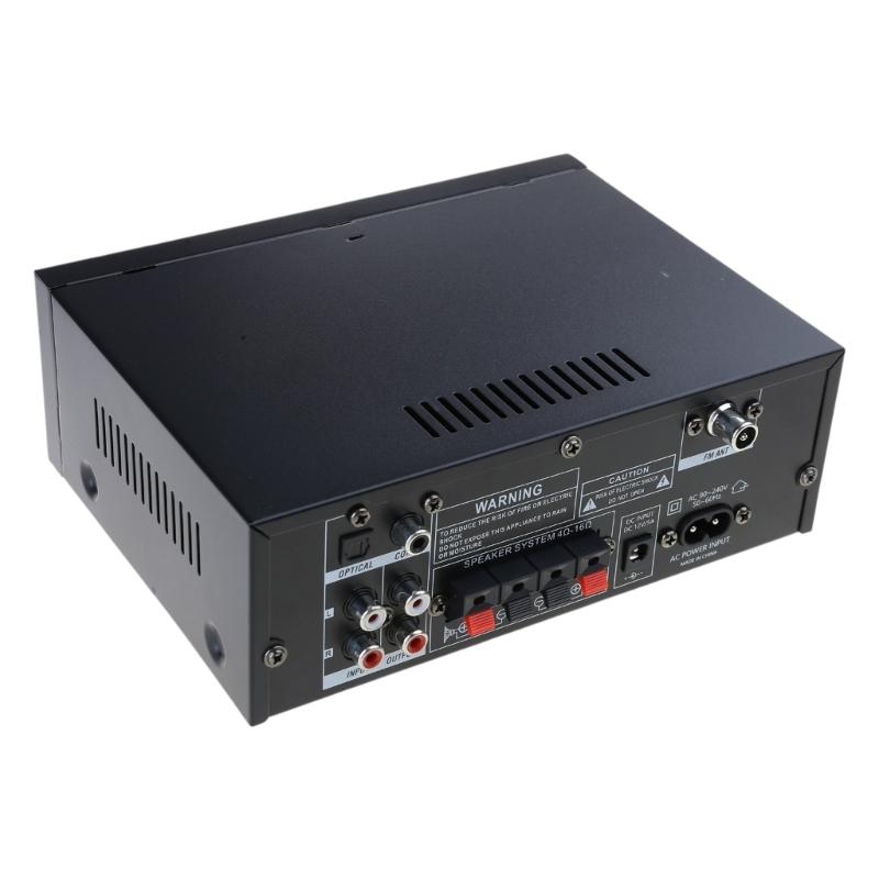 High Power 70Wx2 Digital Voice Amplifiers Receiver with Bluetooth-compatible 5.0 for Home Speaker Systems