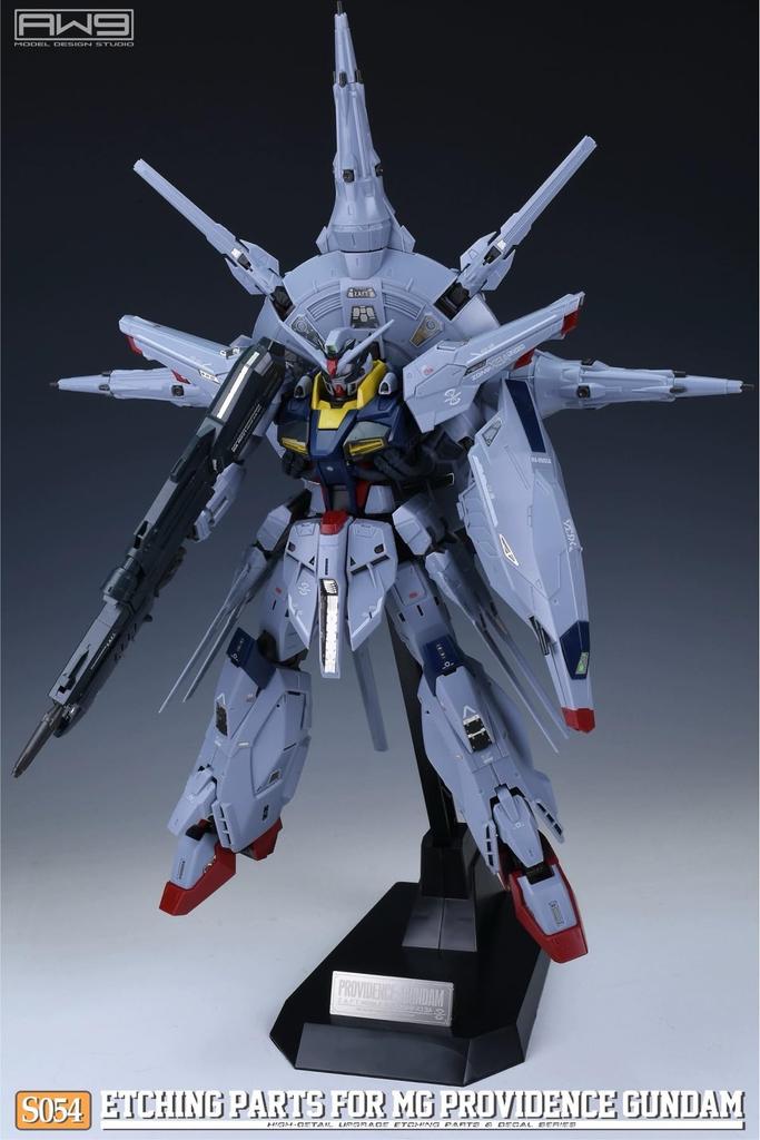 MG 1/100 Providence Gundam Customization Detail Up High-Quality Metal Parts with Water-Transfer Decals