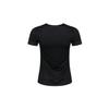 Nike Pro Mesh Dri-Fit Slim-Fit Breathable Quick-Dry Training Short-Sleeve T-Shirt Women Tops Black AO9952-010