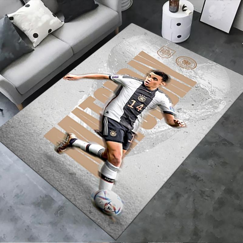 2025 New Jamal Musiala Carpet Rug for Living Room Bedroom Home Sofa Decoration,Kids play Non-slip Floor Mat63 40x60cm( 15x23in )
