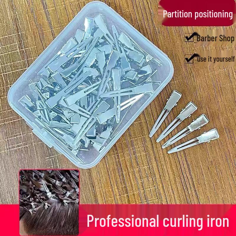 Stainless Steel Duckbill Hair Clips for Sectioning & Styling