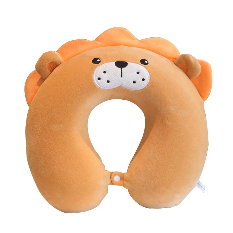 Animal Memory Cotton U-shaped Travel Pillow Car Neck Pillow Noon Rest Pillow Plane Travel Pillow Relax The Neck