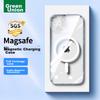 UGreenN IPhone 14 Case, MagSafe, Wireless Charging, Shockproof, Anti-Fingerprint, Wear-Resistant, Full Protection, Ultra-Thin Cover, Transparent