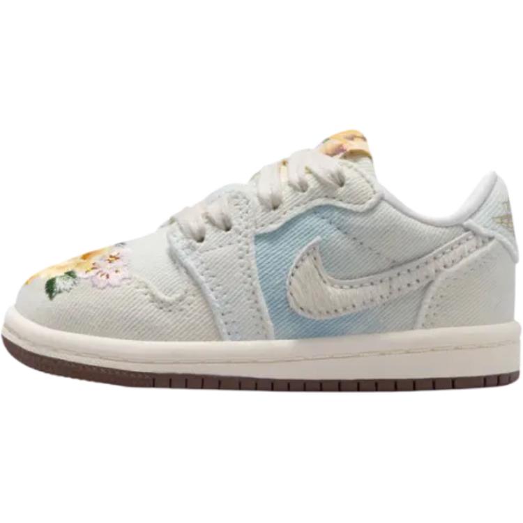 

Air Jordan 1 Retro Low OG TD Китайский Новый год 2026 Детские кроссовки Белый Football-Grey Sail IQ1110-011 23.5