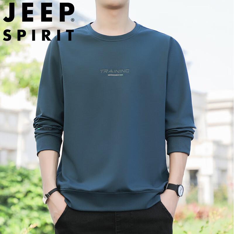 

JEEP SPIRIT Men s Casual Long Sleeve T-Shirt 6XL