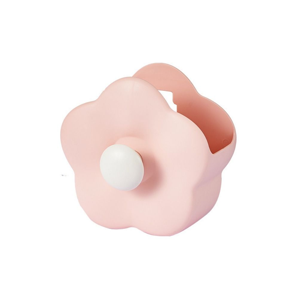 Pink Yellow Blue Makeup Brush Storage Flower Shape Pen Holder New Makeup Tool Box Household