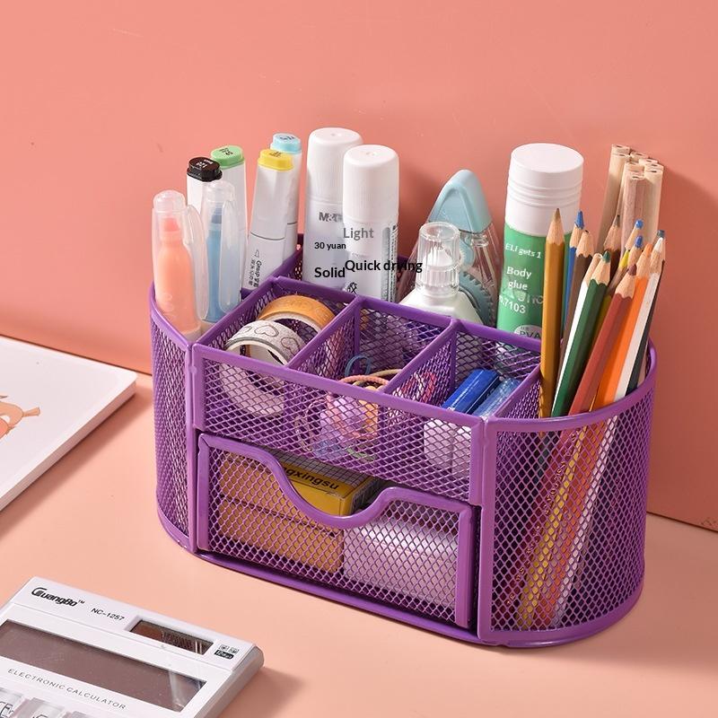 Schreibtisch-Zubehör-Organizer Netzdesign mit Schubladen für Zuhause und Büro