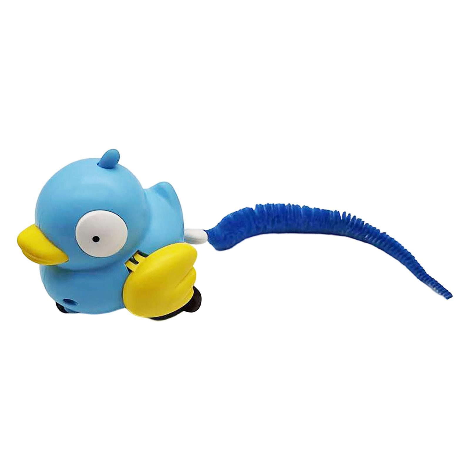 

Interactive Pull String Cats Toy With Plush Tail, Battery-Free Wind-Up Toy For Indoor Cats, Self-Playing Cats Enrichment Toy To Boredom & Red One Size синий