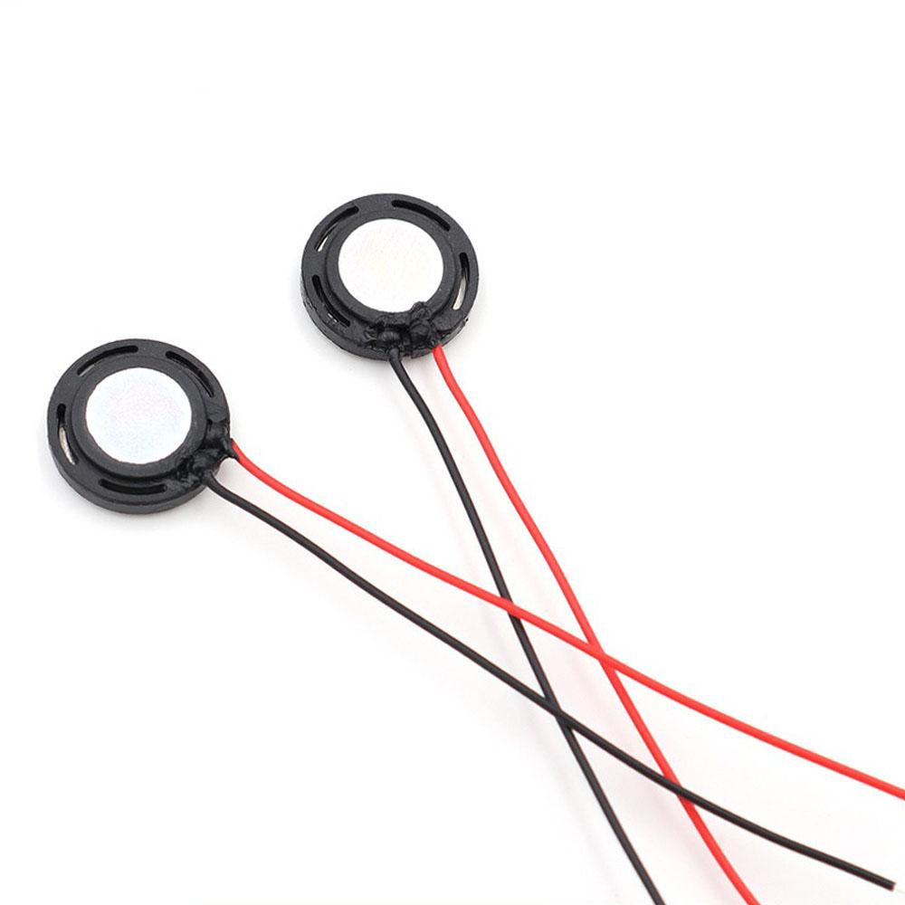 5pcs 15mm 1W 8ohm Speaker with Wire 15×3.7MM  Loudspeaker Audio for Tablet DIY Phone Computer Trumpet Horn