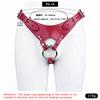 Lezee Male Chastity Belt Underwear Harness Strap For Penis Cage Auxiliary Lock Belts Penis Bondage Band Underwear Sex Toys